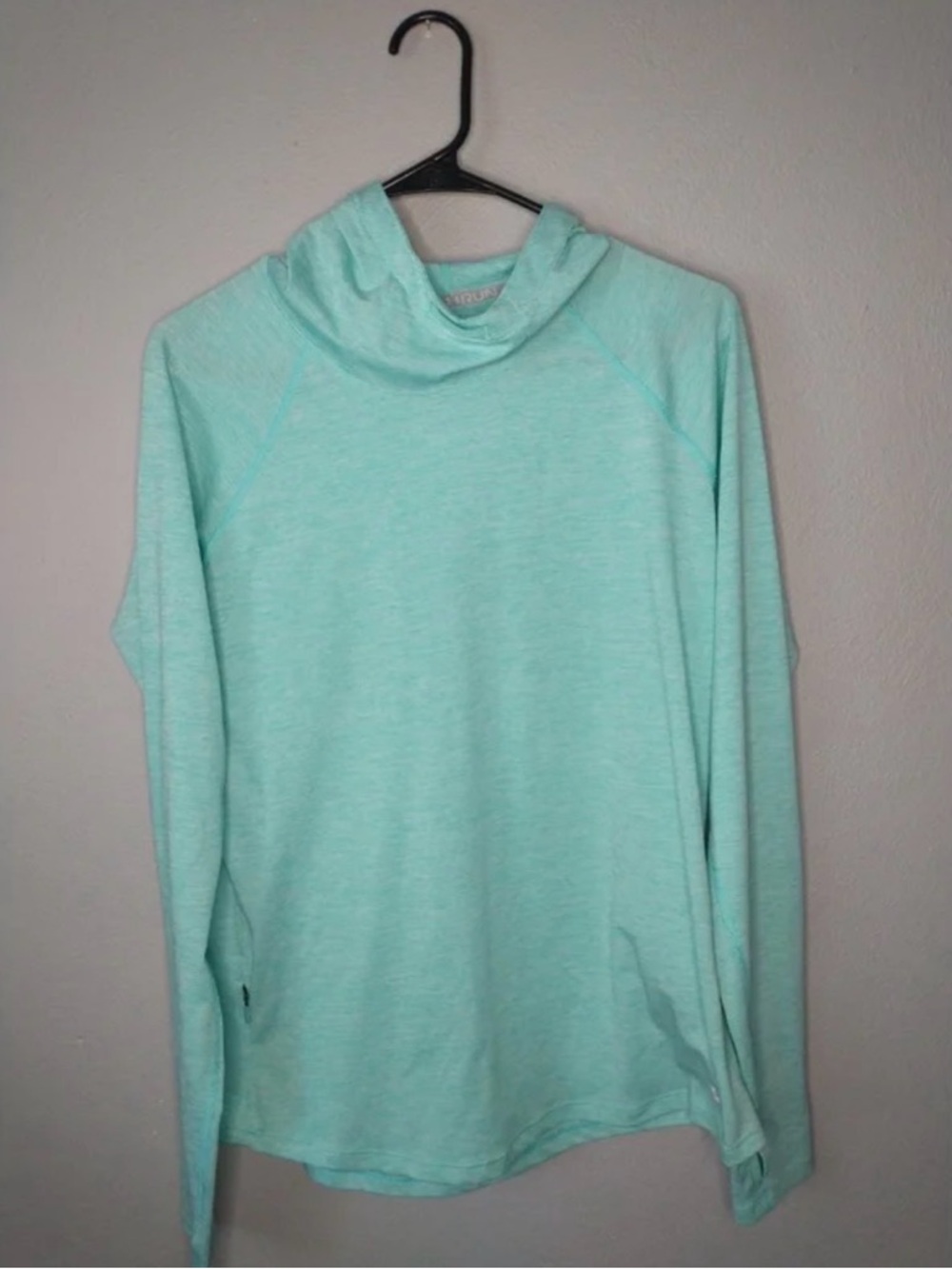 Under Armour Teal Hoodie Women’s Large Fitted Pullover Activewear